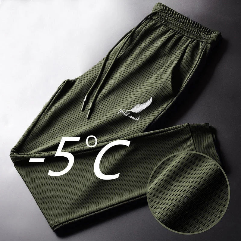 Men Fashion Quick Dry Pants Running Trousers