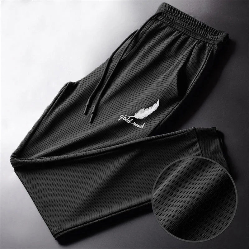 Men Fashion Quick Dry Pants Running Trousers