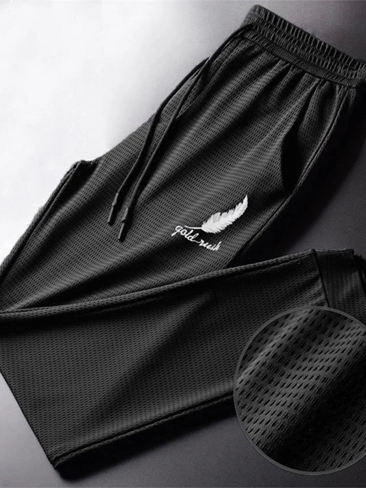 Men Fashion Quick Dry Pants Running Trousers