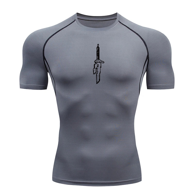Anime Graphic Compression shirt