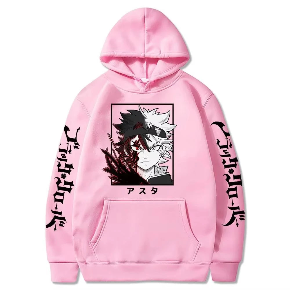 Black Clover Anime Men's Hoodies