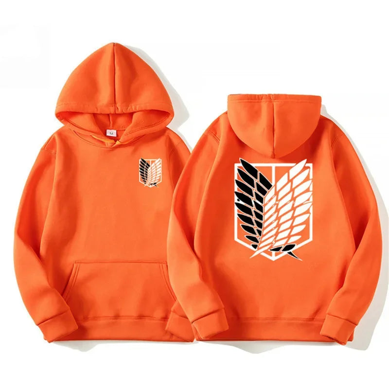 Men's/Woman attack on titan hoodie