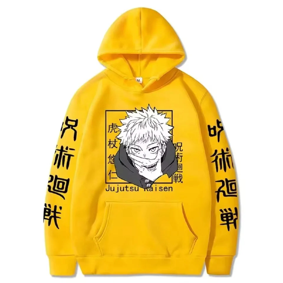 Latest Anime Printed Hoodie Spell Battle Hoodie