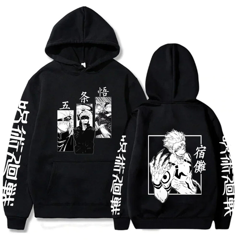 Latest Anime Printed Hoodie Spell Battle Hoodie