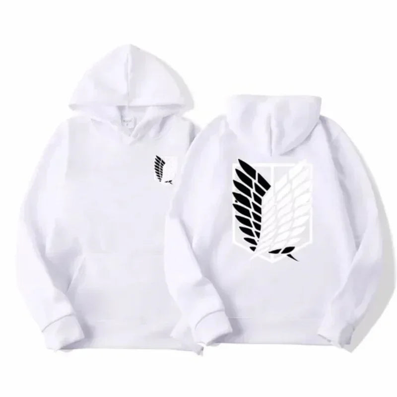 High-quality men's anime Attack on Titan hoodies