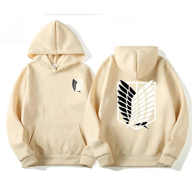 Men's/Woman attack on titan hoodie