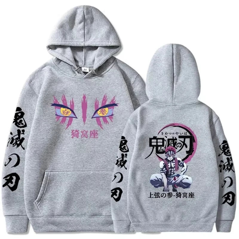 Japanese Anime Autumn New Hoodies for Men Akaza hoodie