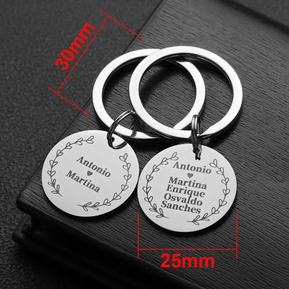 Personalized Customized Name  Key Chains