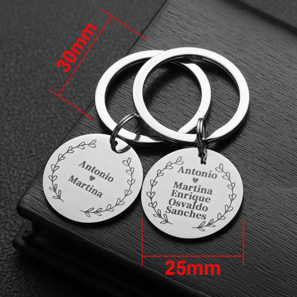Personalized Customized Name  Key Chains