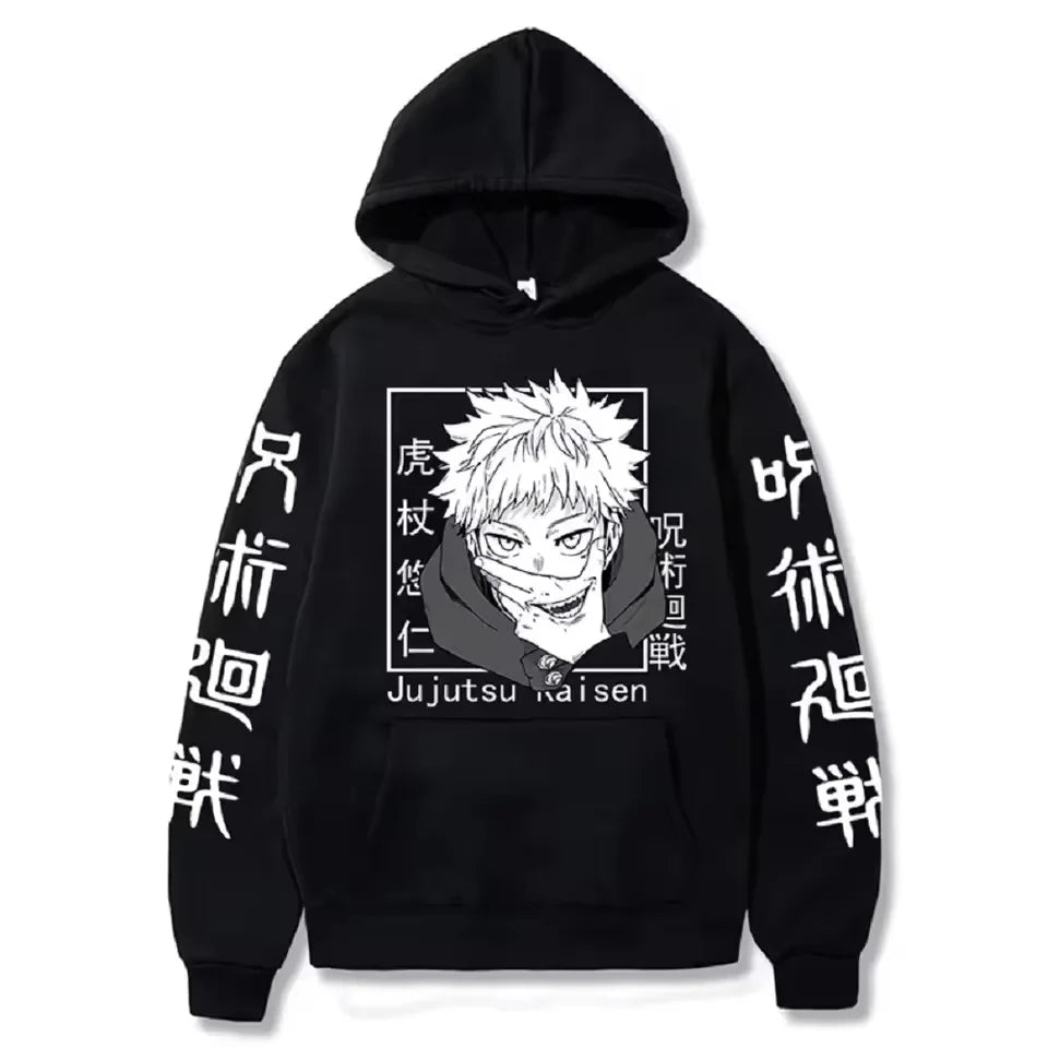 Latest Anime Printed Hoodie Spell Battle Hoodie