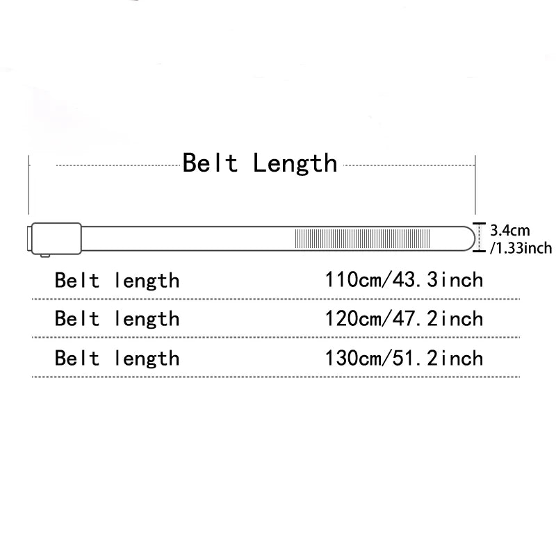 The new buckle toothless automatic buckle belt
