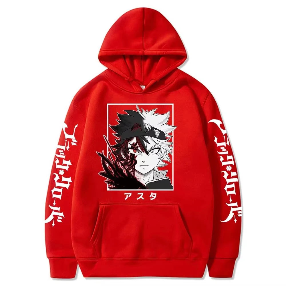 Black Clover Anime Men's Hoodies