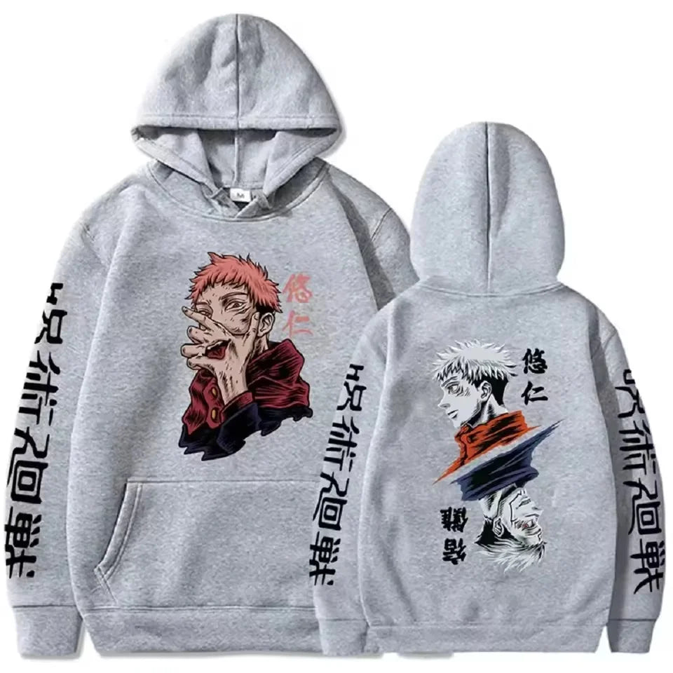 Latest Anime Printed Hoodie Spell Battle Hoodie
