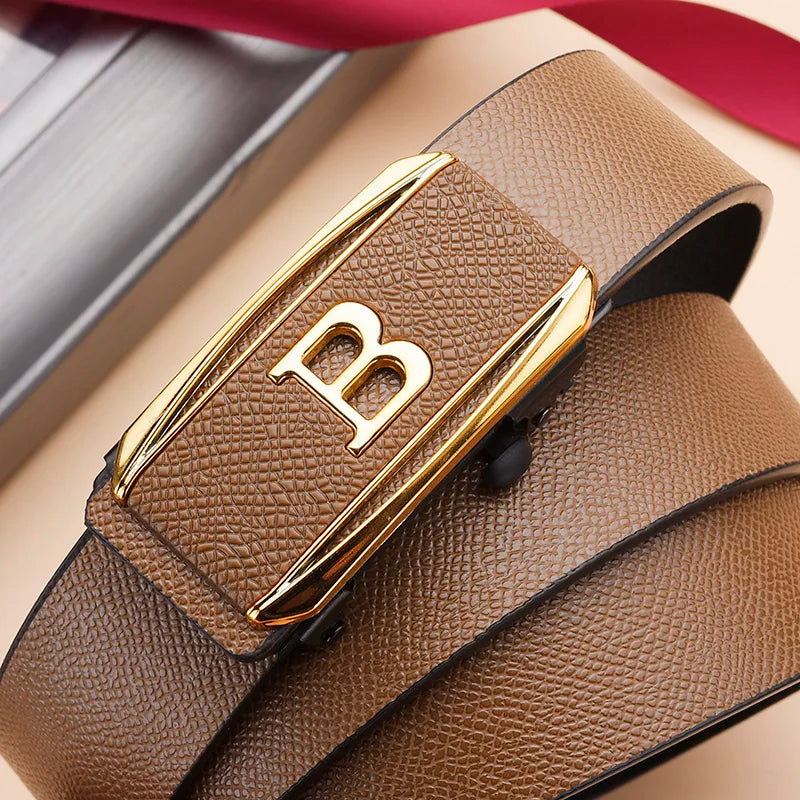 The new buckle toothless automatic buckle belt