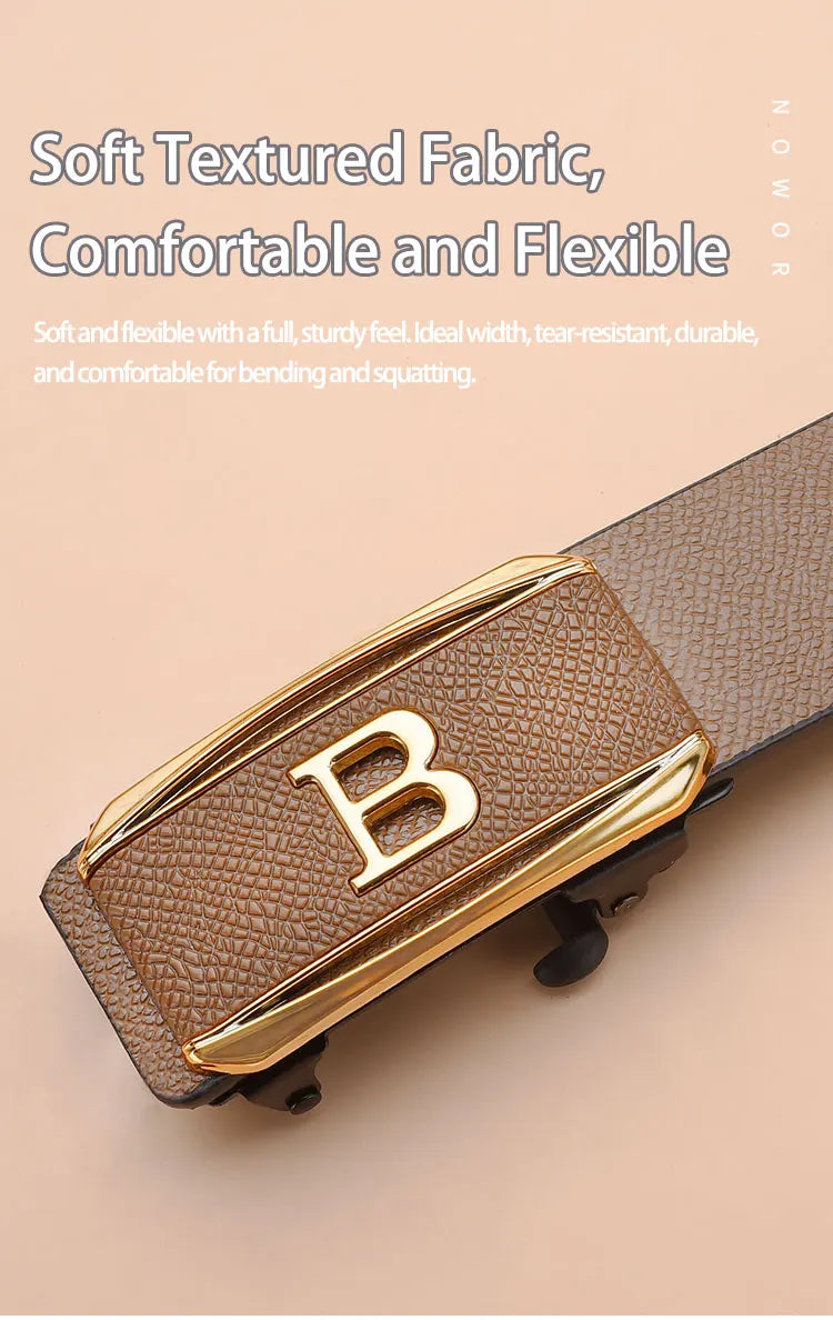 The new buckle toothless automatic buckle belt