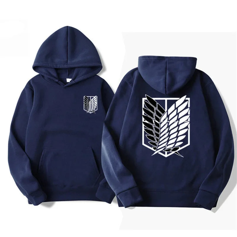 Men's/Woman attack on titan hoodie
