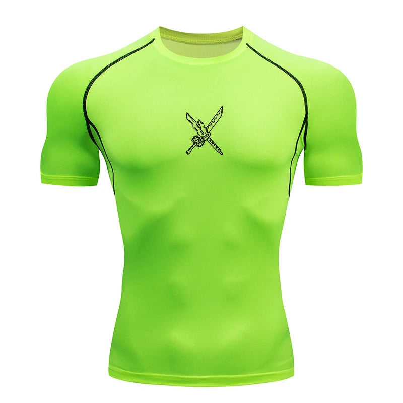 Anime Graphic Compression shirt