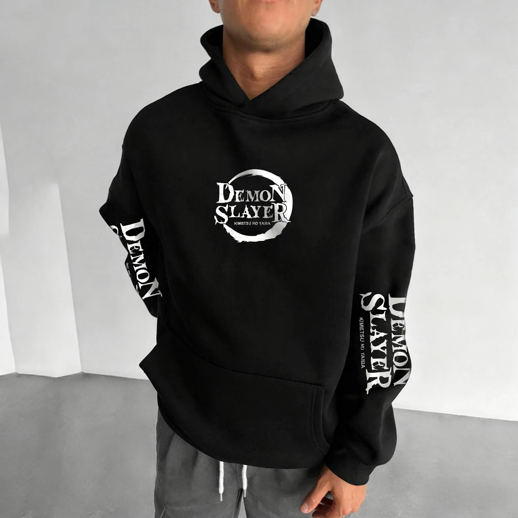 Demon Slayer Co-branded Hoodie loose fit