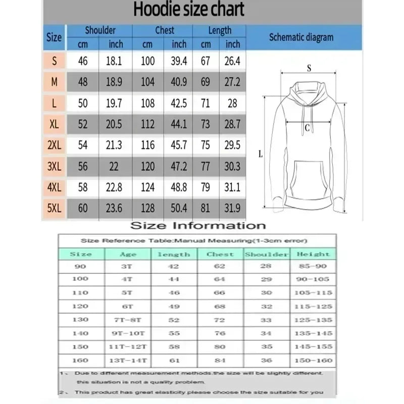 Demon Slayer Co-branded Hoodie loose fit