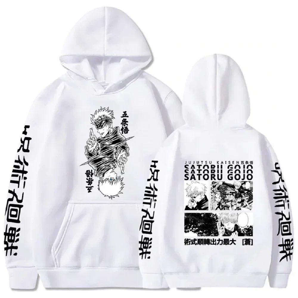 Latest Anime Printed Hoodie Spell Battle Hoodie