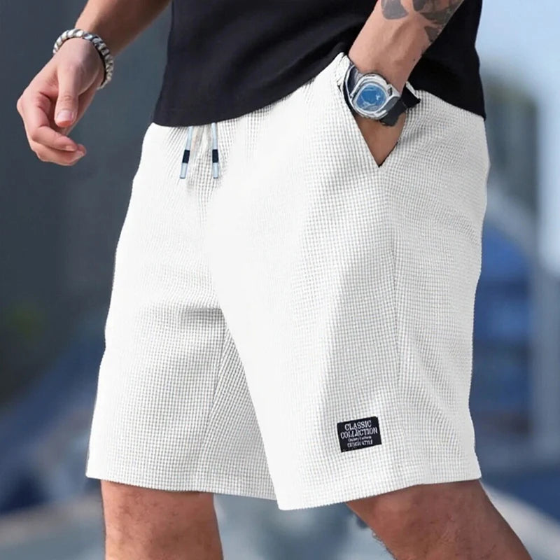 Men's Sports Shorts Textured Fabric