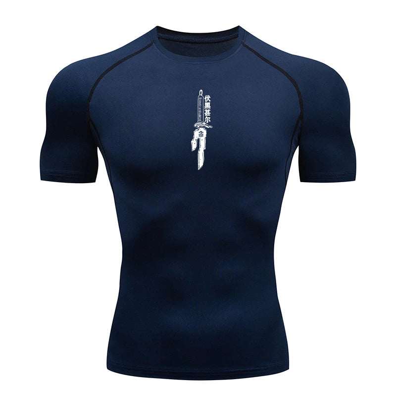 Anime Graphic Compression shirt