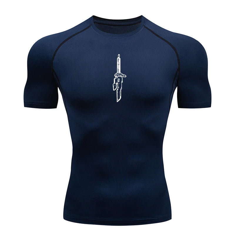Anime Graphic Compression shirt