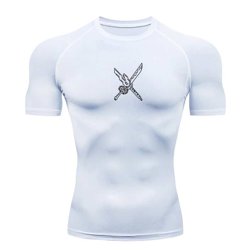 Anime Graphic Compression shirt