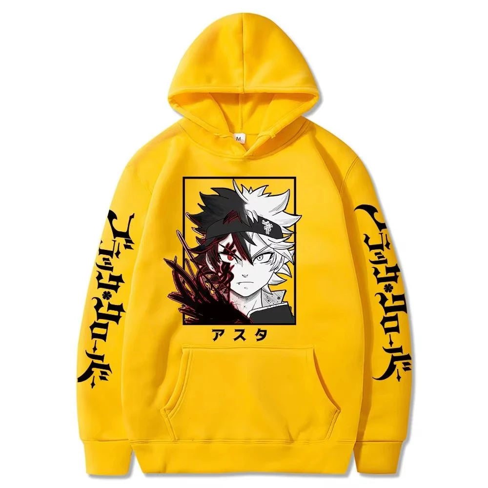 Black Clover Anime Men's Hoodies