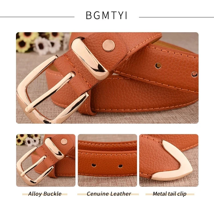Women's Trousers Belt  Leather
