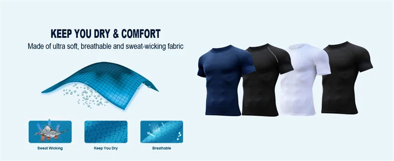 Anime Graphic Compression shirt