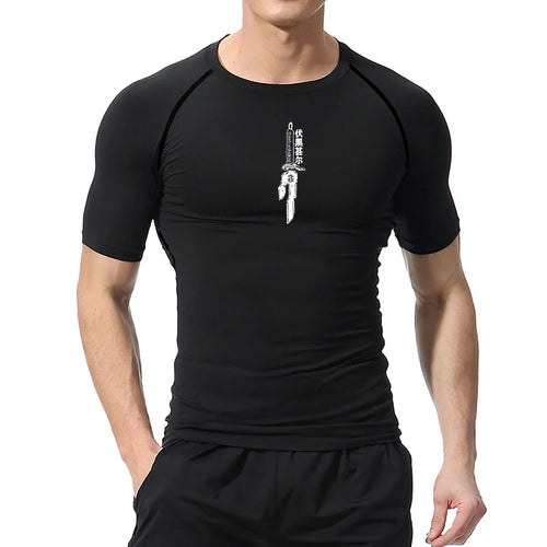 Anime Graphic Compression shirt