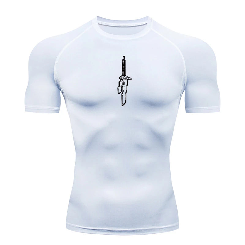 Anime Graphic Compression shirt