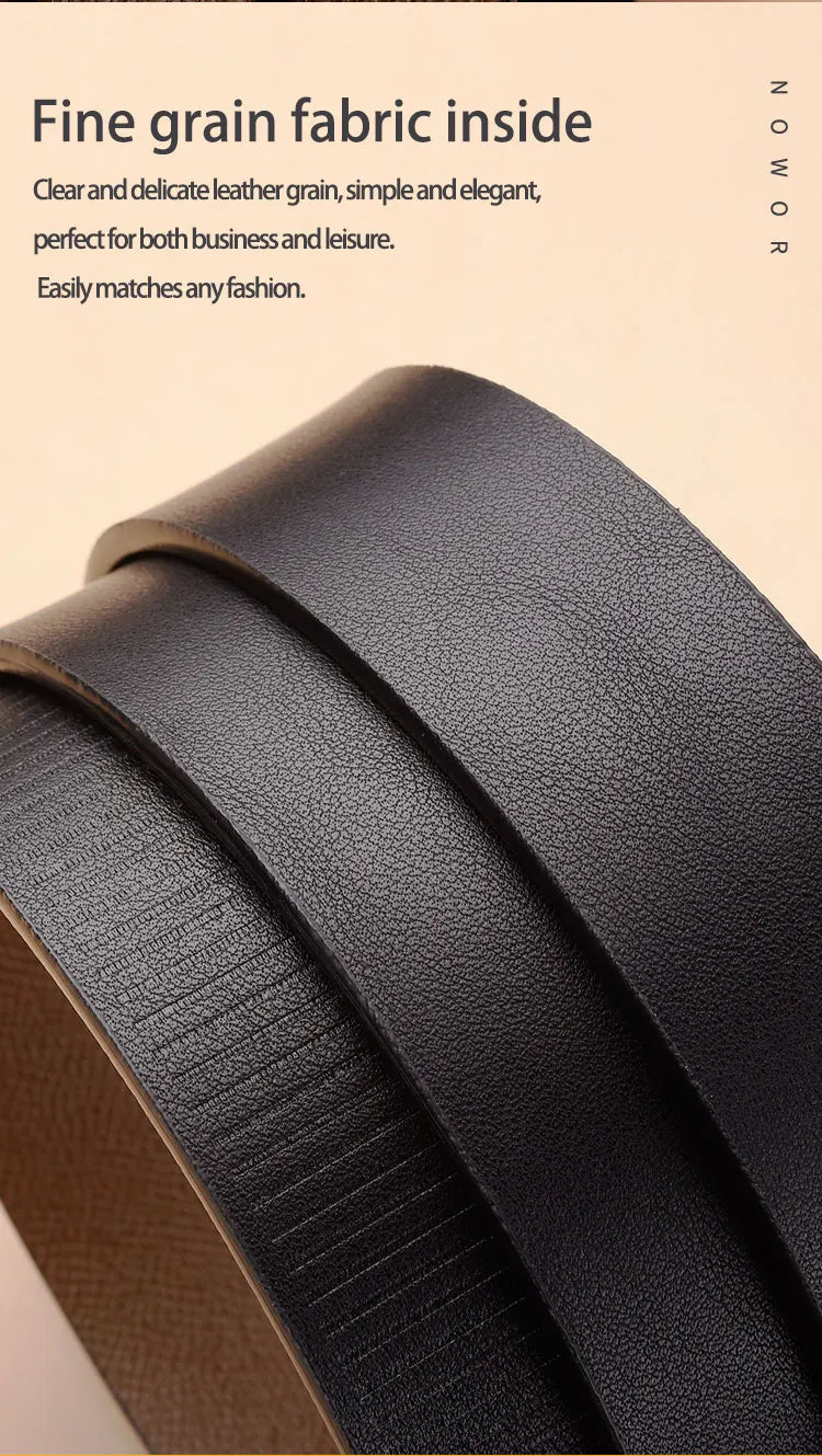 The new buckle toothless automatic buckle belt