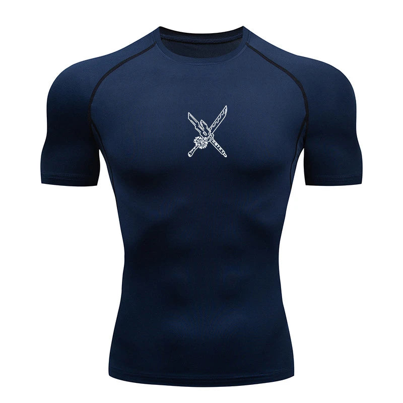 Anime Graphic Compression shirt