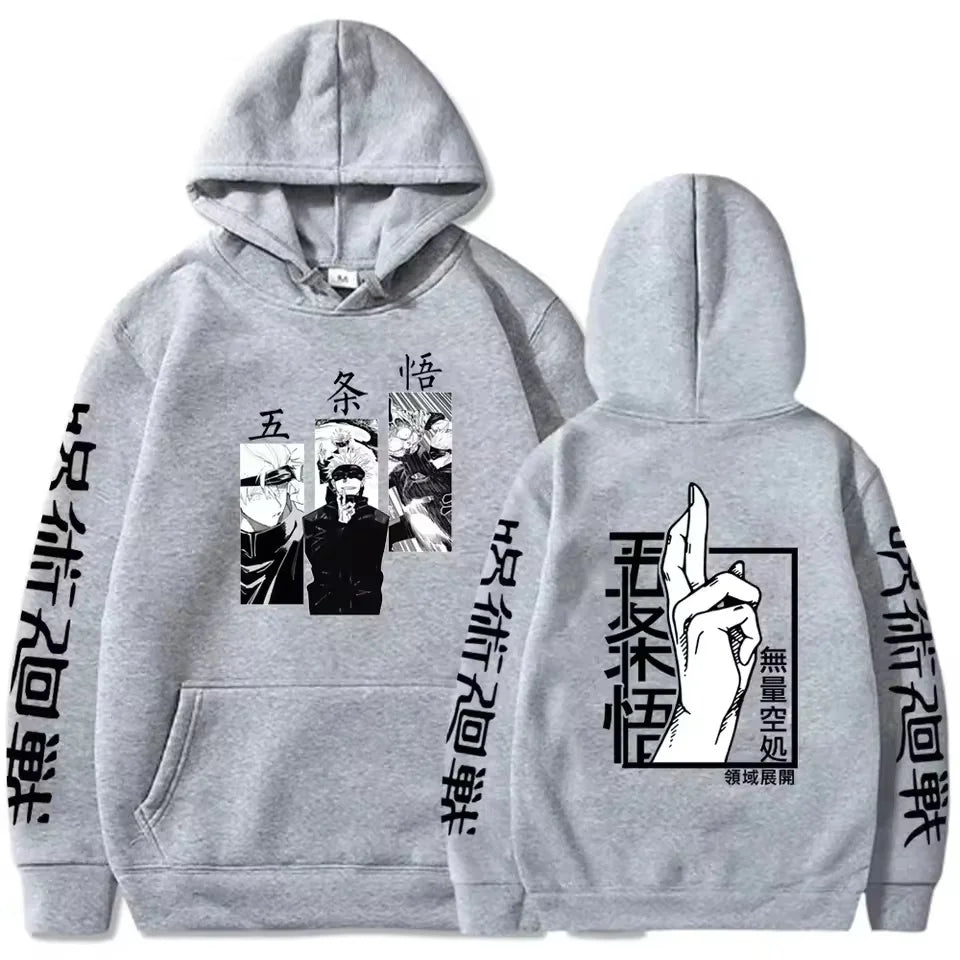 Latest Anime Printed Hoodie Spell Battle Hoodie