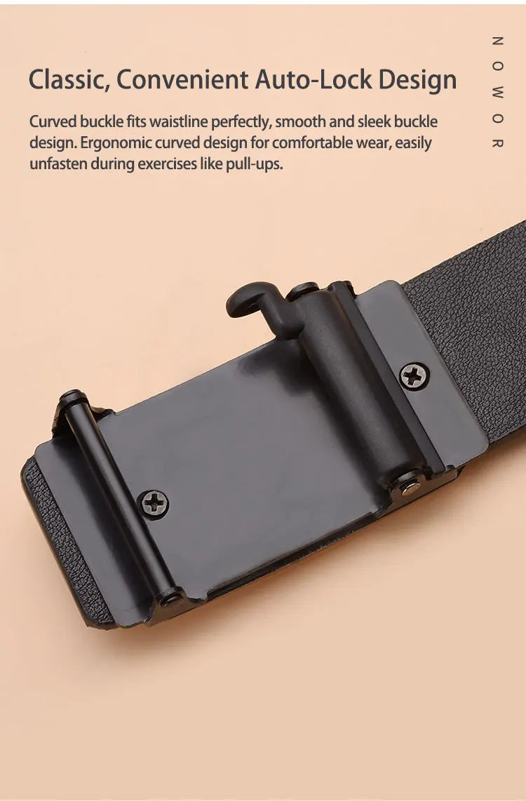 The new buckle toothless automatic buckle belt