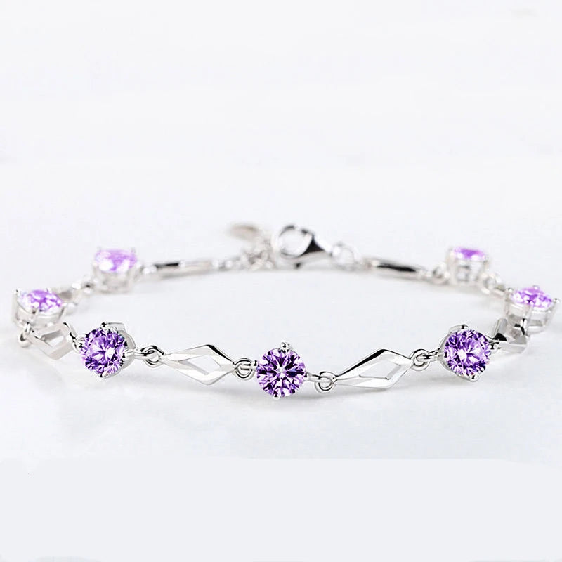 Silver 925 Jewelry Bracelets for Women