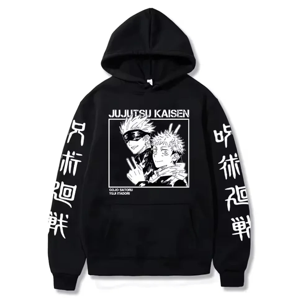 Latest Anime Printed Hoodie Spell Battle Hoodie