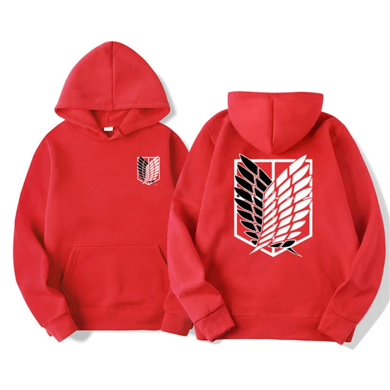 Men's/Woman attack on titan hoodie
