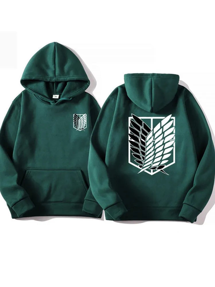 Men's/Woman attack on titan hoodie