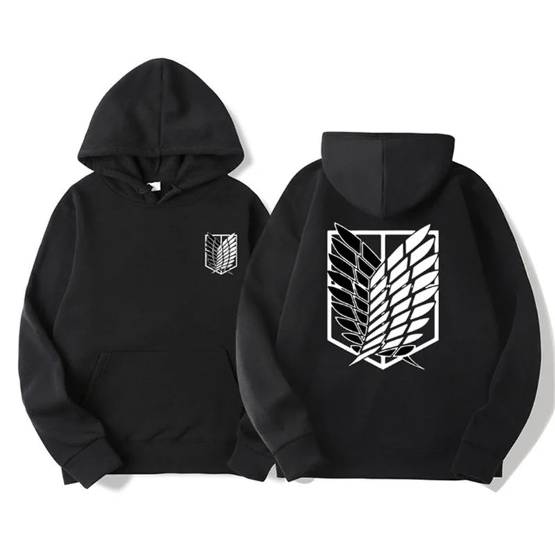Men's/Woman attack on titan hoodie