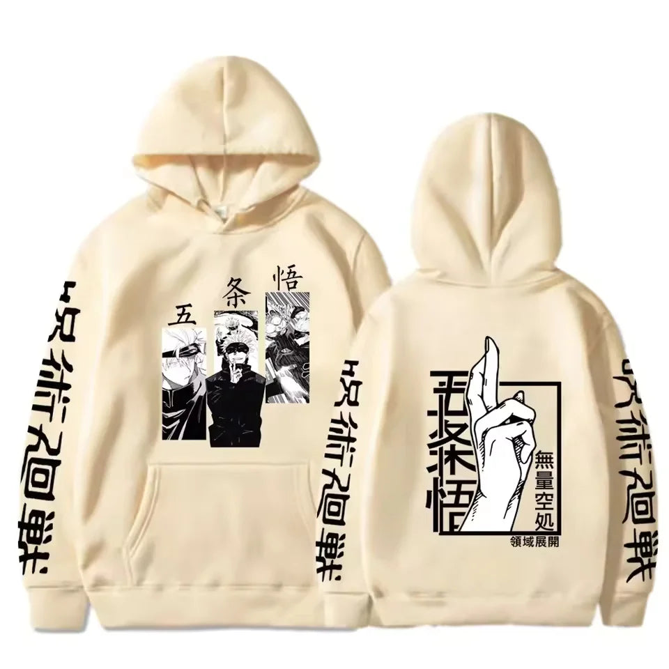 Latest Anime Printed Hoodie Spell Battle Hoodie
