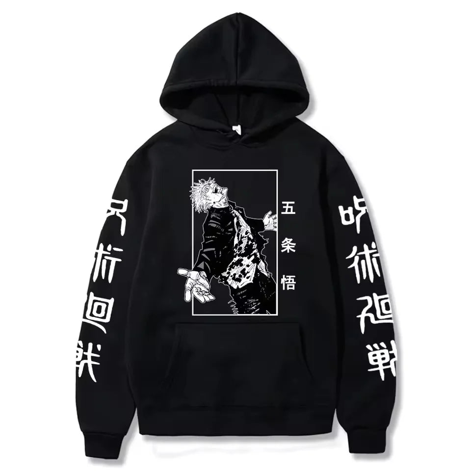 Latest Anime Printed Hoodie Spell Battle Hoodie