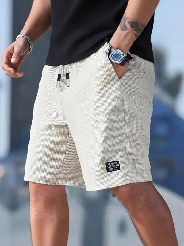 Men's Sports Shorts Textured Fabric