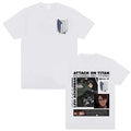 Ropa Hombre Vintage Attack on Titan T shirt