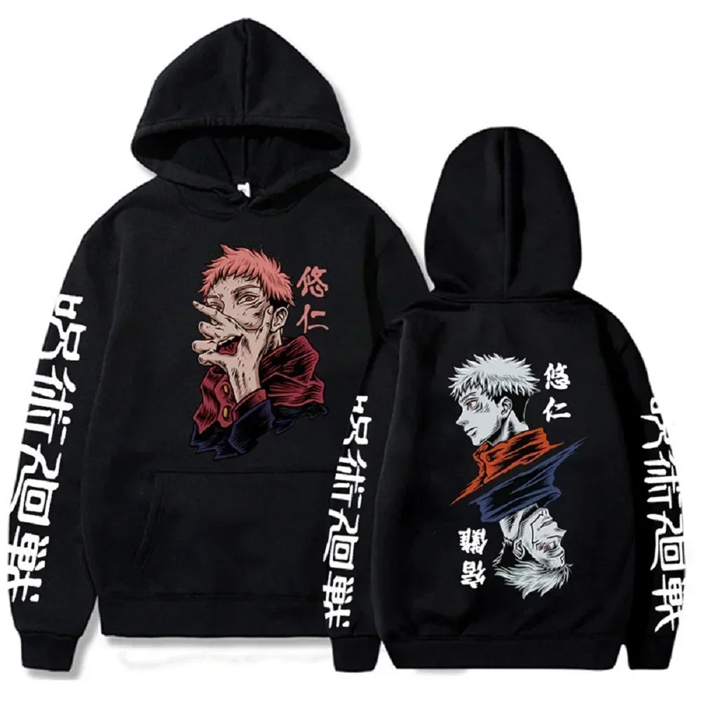 Latest Anime Printed Hoodie Spell Battle Hoodie