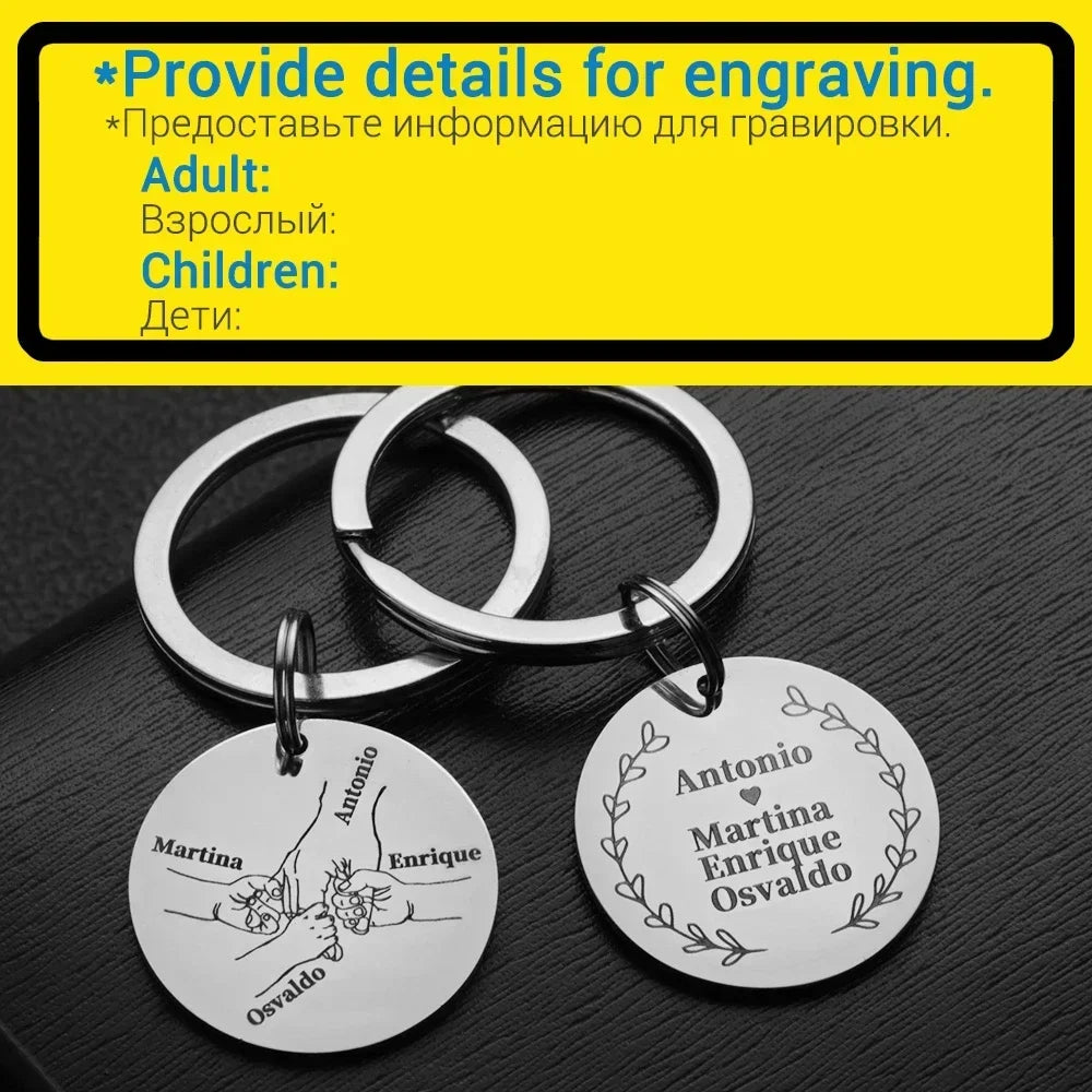 Personalized Customized Name  Key Chains