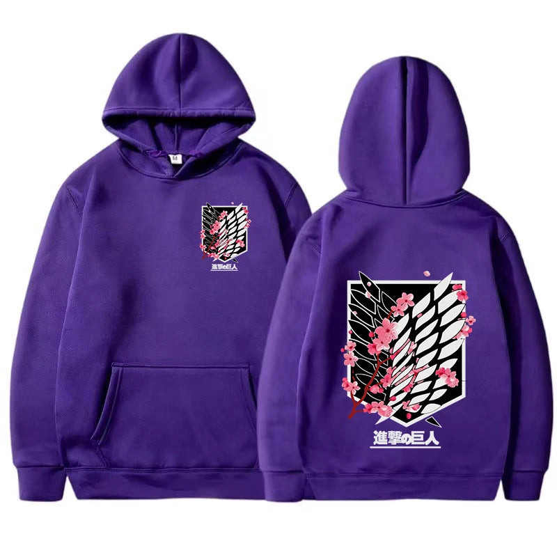 Spring Autumn New AOT Anime hoodie