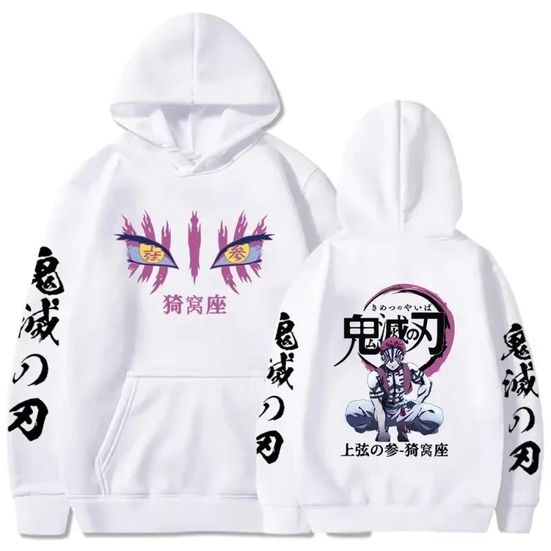 Japanese Anime Autumn New Hoodies for Men Akaza hoodie